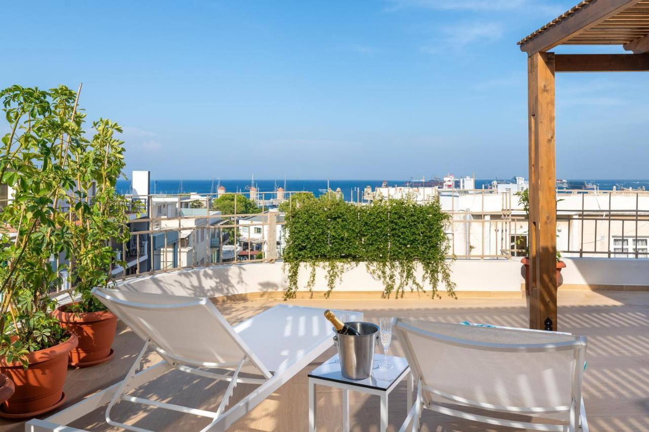 The 12Th City Hotel Rhodes City Exterior foto